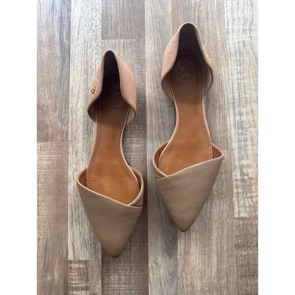 Tory Burch Tan and Cream Flats - Picture 3 of 6